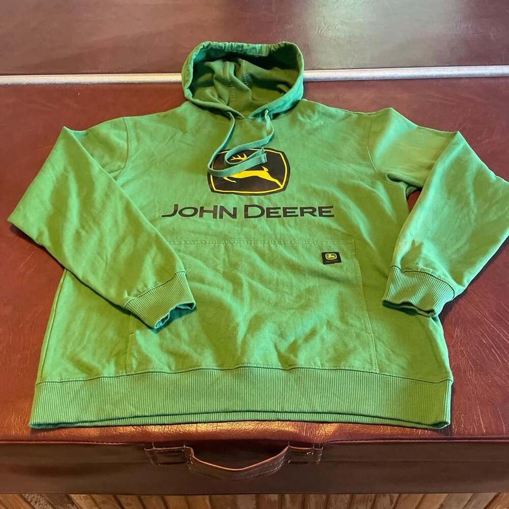 John Deere Logo Pullover Hoodie